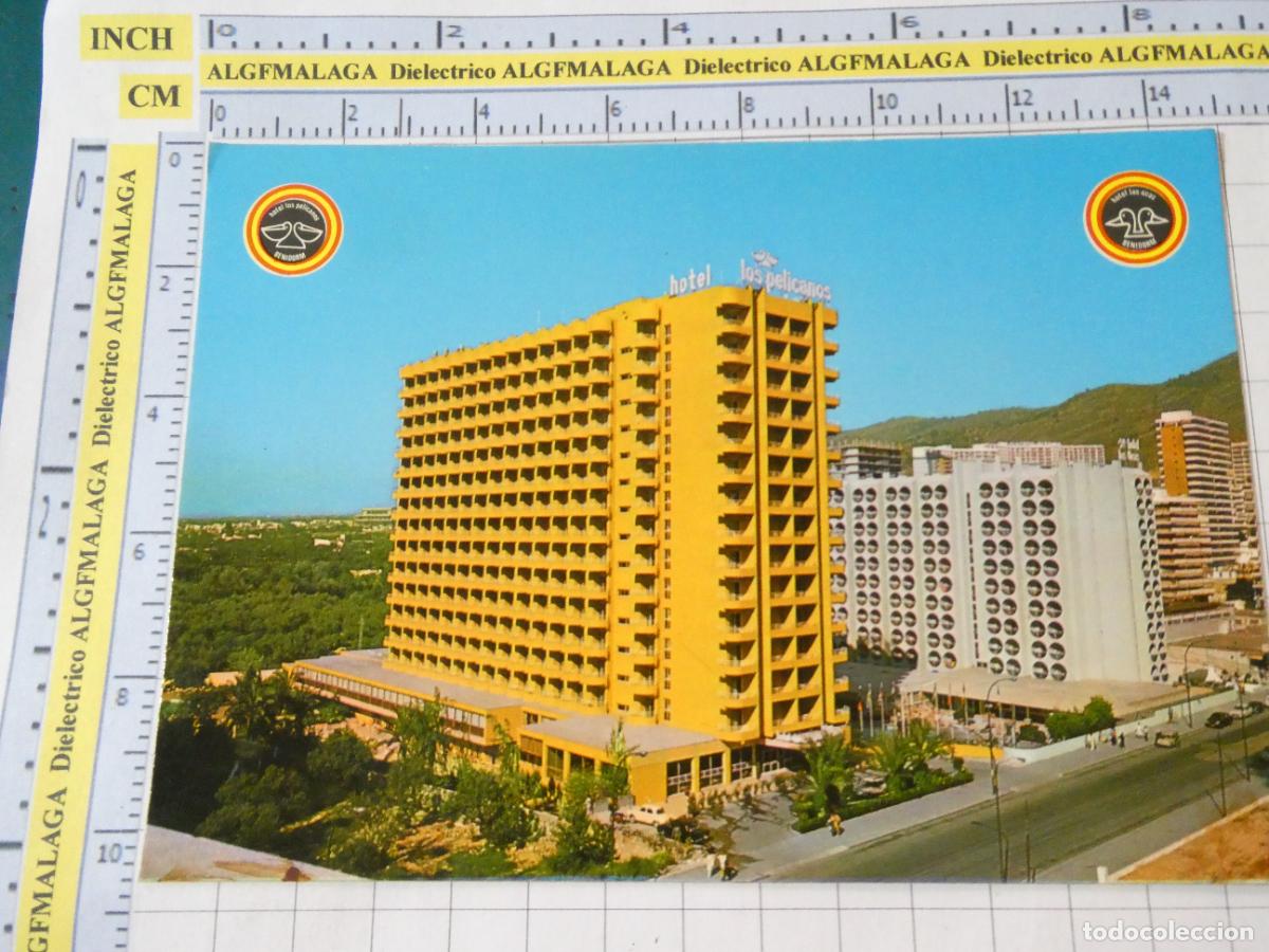 Postales: POSTAL DE ALICANTE. A&Ntilde;O 1974. BENIDORM HOTEL LAS OCAS HOTEL LOS PEL&Iacute;CANOS. GALIANA . 3057