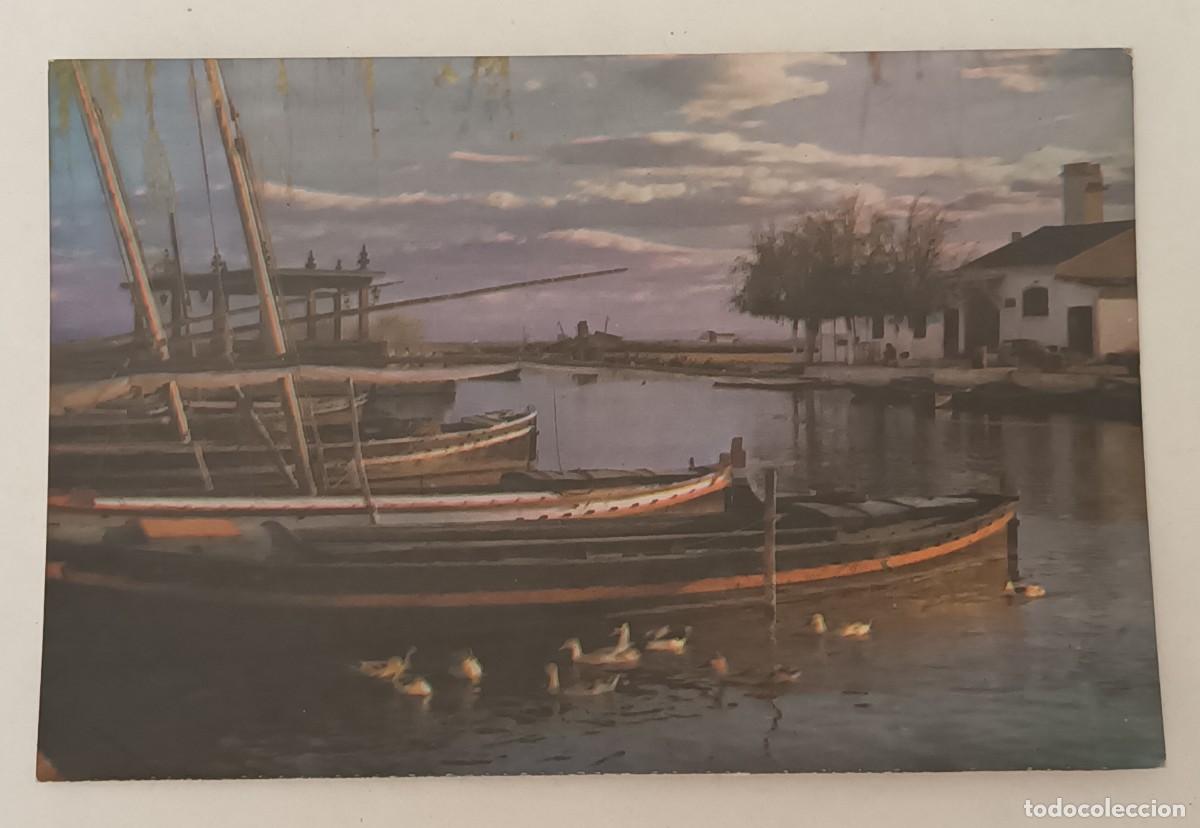Postales: VALENCIA. EL SALER. EMBARCADERO