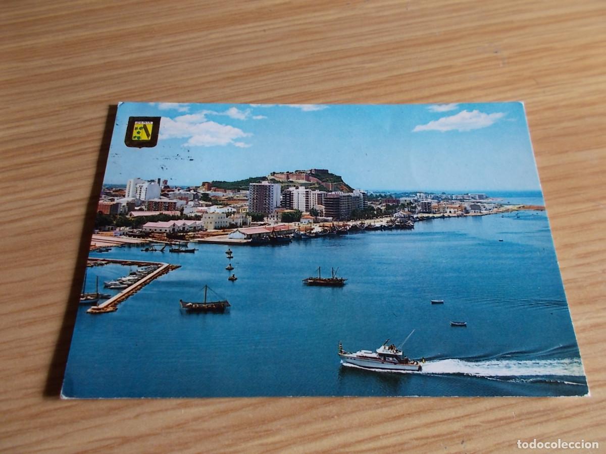Postales: DENIA --ALICANTE -- VISTA AEREA DEL PUERTO