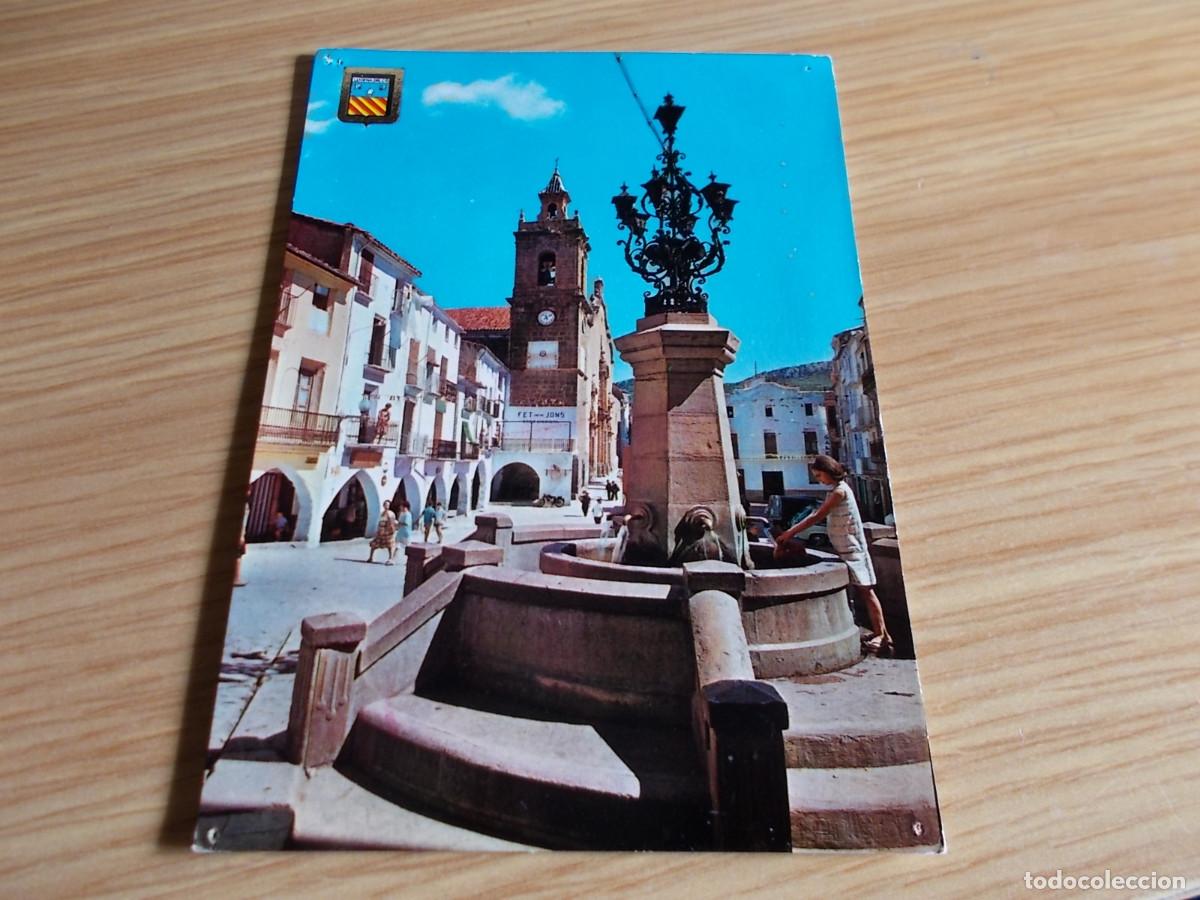 Postales: LUCENA DEL CID --CASTELLON -- PLAZA DE ESPA&Ntilde;A