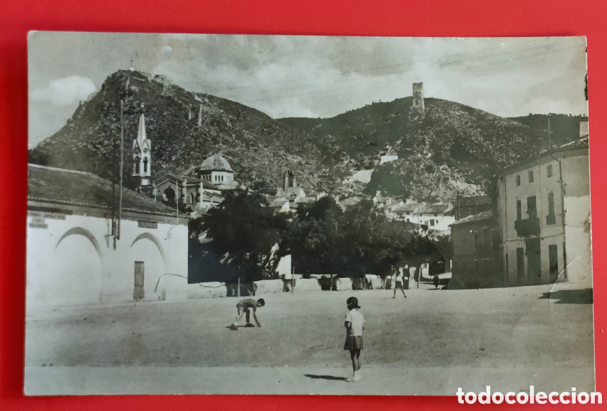 Postales: VALENCIA MOGENTE MOIXENT Plaza Convento