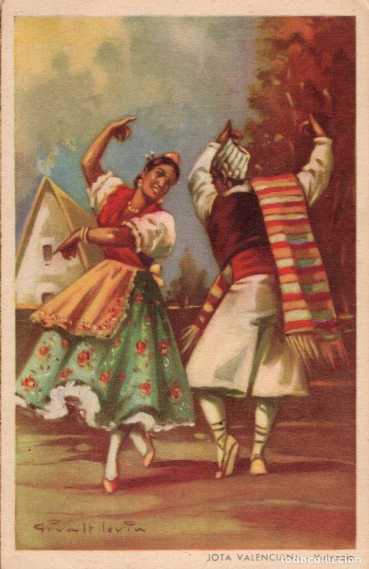 Cartoline: BONITA POSTAL - VALENCIA - JOTA VALENCIANA - EDICIONES PABLO D&Uuml;MMATXEN