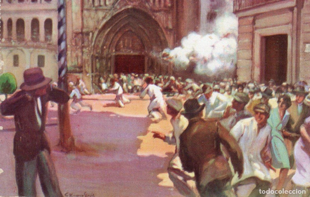 Postcards: BONITA POSTAL - VALENCIA - UNA TRACA - C. RUANO LLOPIS