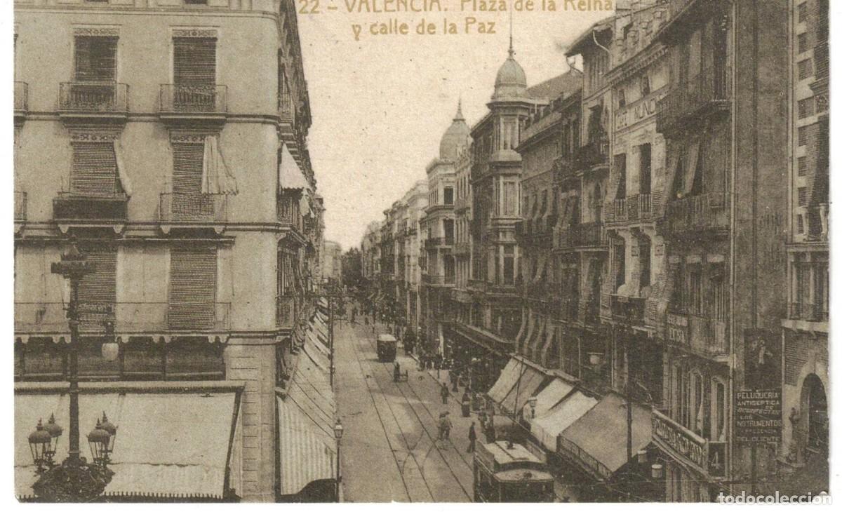 Postales: :::: LC640 - POSTAL - VALENCIA - PLAZA DE LA REINA - GENTILEZA DE EL RAC&Oacute;
