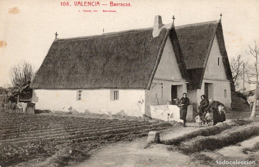 Postales: BONITA POSTAL - VALENCIA - BARRACAS - L.ROISIN