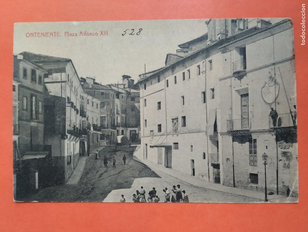 Postales: ONTENIENTE, VALENCIA - PLAZA ALFONSO XIII