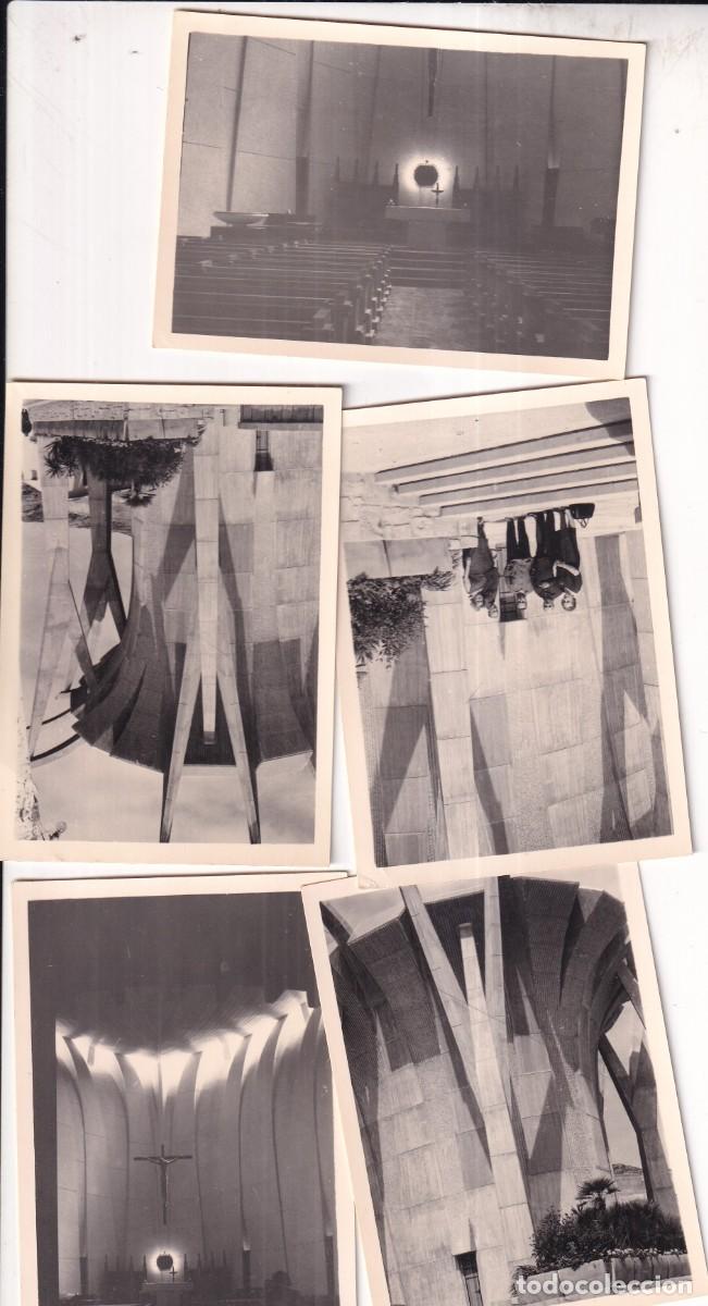 Cartes Postales: 9 fotos de la iglesia de Santa Mar&iacute;a de Loreto. J&aacute;vea. 10,50 x 7,50 cm