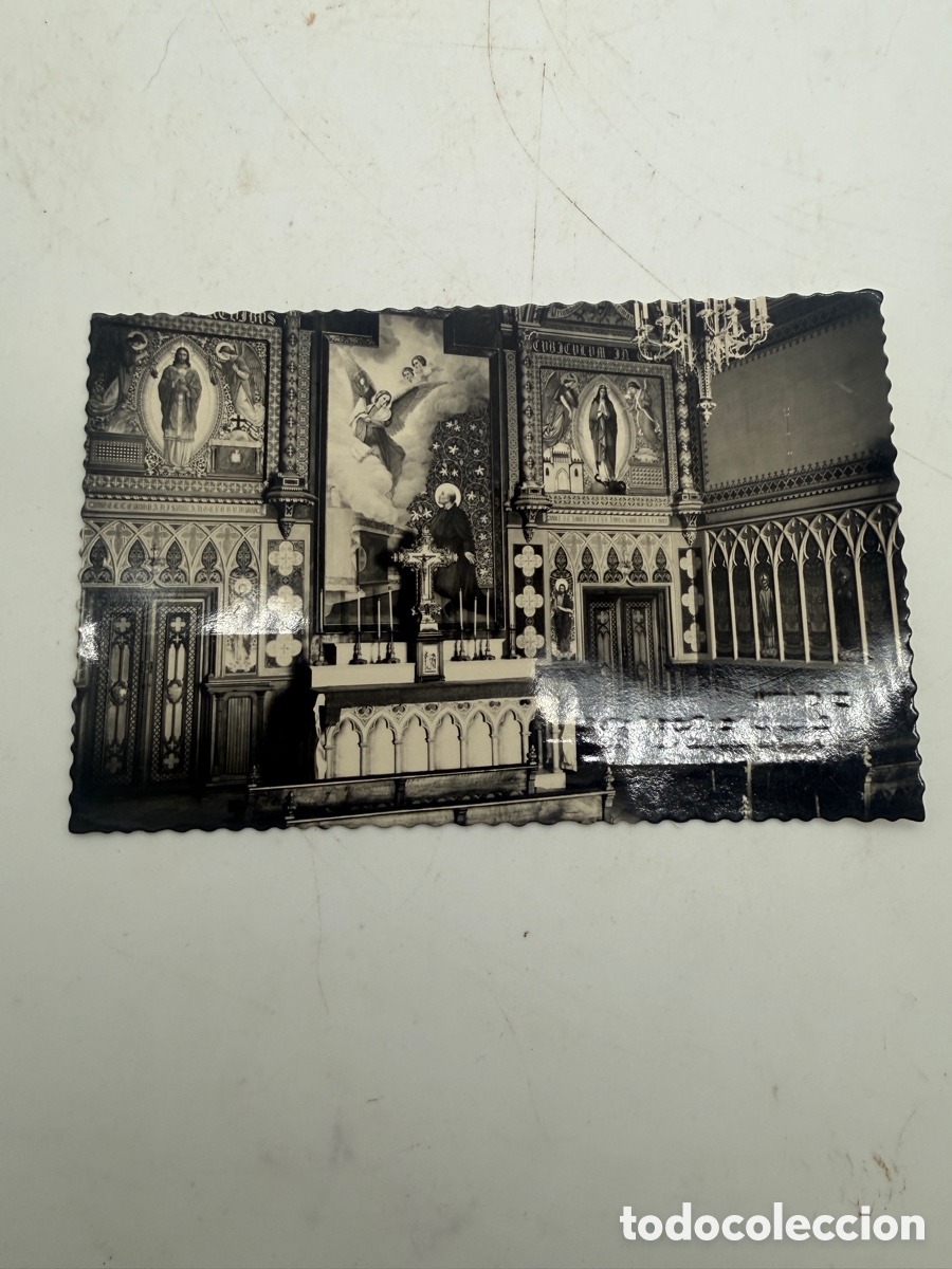 Postcards: Postal antigua Gand&iacute;a &ndash; Palacio del Santo Duque, Capilla G&oacute;tica &ndash; DARVI n&ordm; 25 &ndash; Sin circular