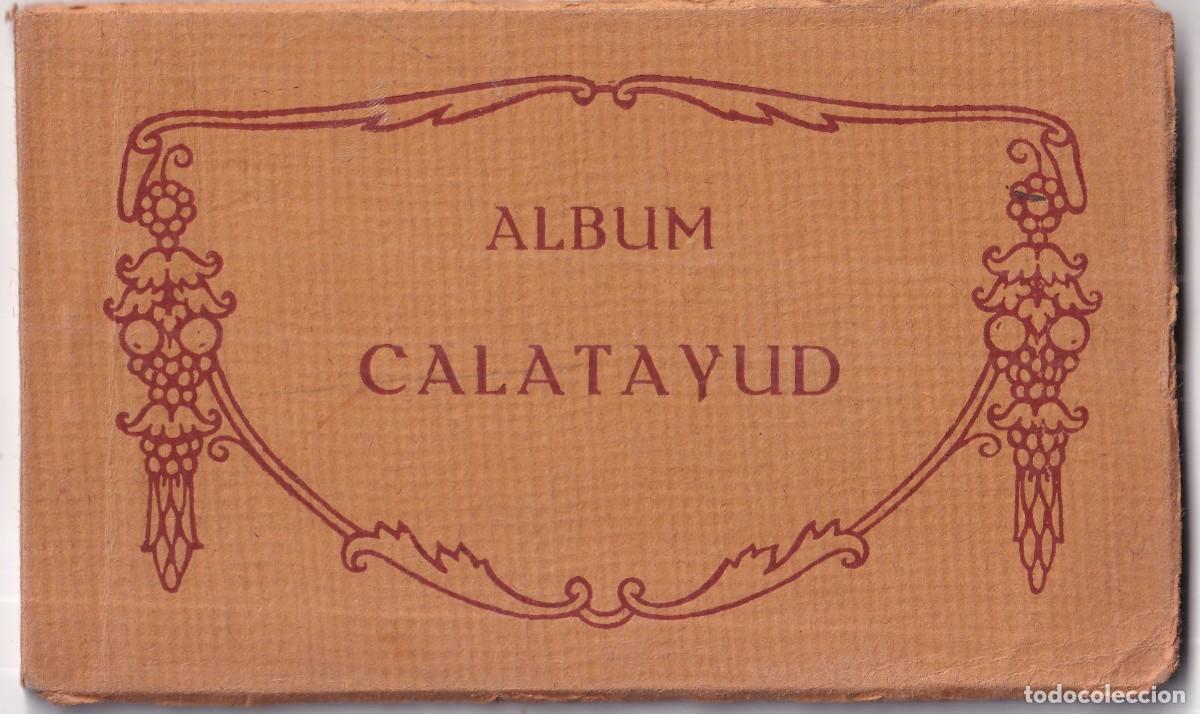 Postcards: Album Calatayud 12 postales Fototipia Thomas. Completo.