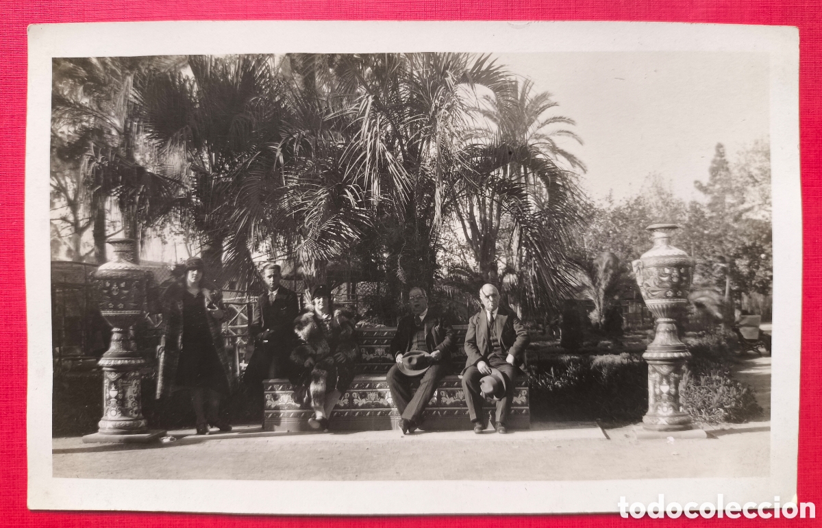 Postales: VALENCIA JARDINES DEL REAL VIVEROS POSTAL FOTOGR&Aacute;FICA 1929
