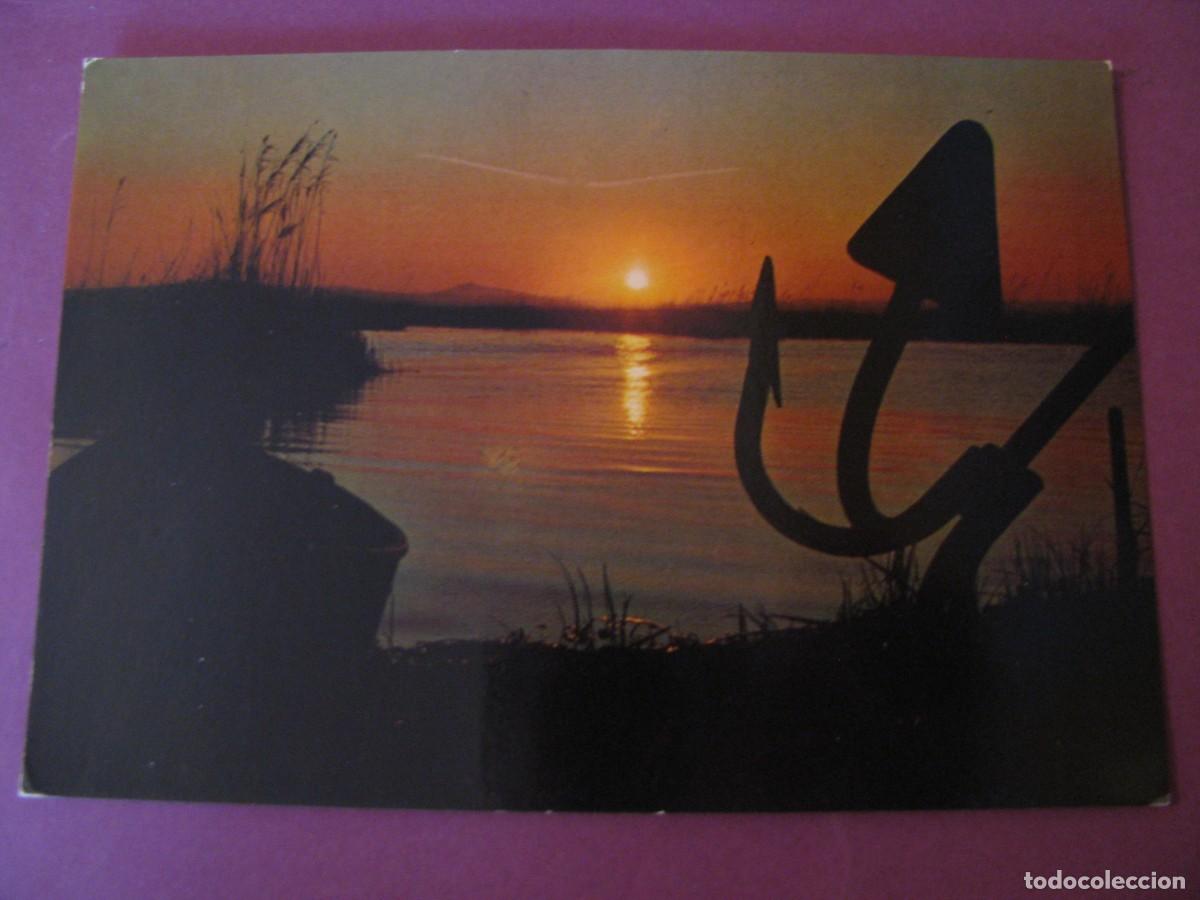 Postcards: POSTAL DE VALENCIA. ALBUFERA. PUESTA DE SOL. ZERKOWITZ. ESCRITA 1969