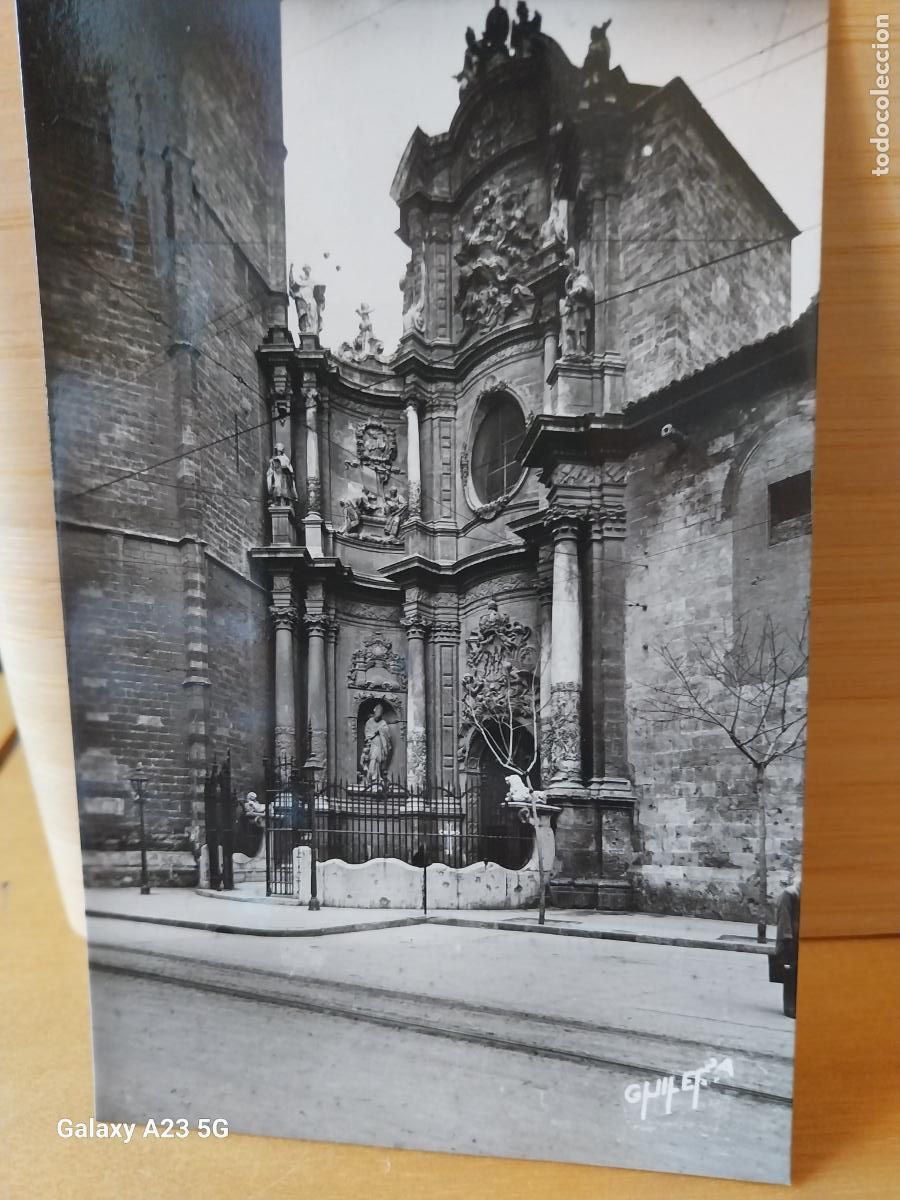 Postais: FACHADA CATEDRAL VALENCIA ED GUILERA 18 SC ORIGINAL BN