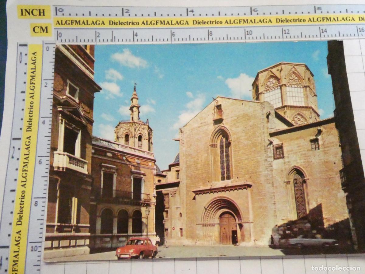 Postcards: POSTAL DE VALENCIA. A&Ntilde;O 1964. CATEDRAL PUERTA DE LIRIA 70 MACIAN. 2639