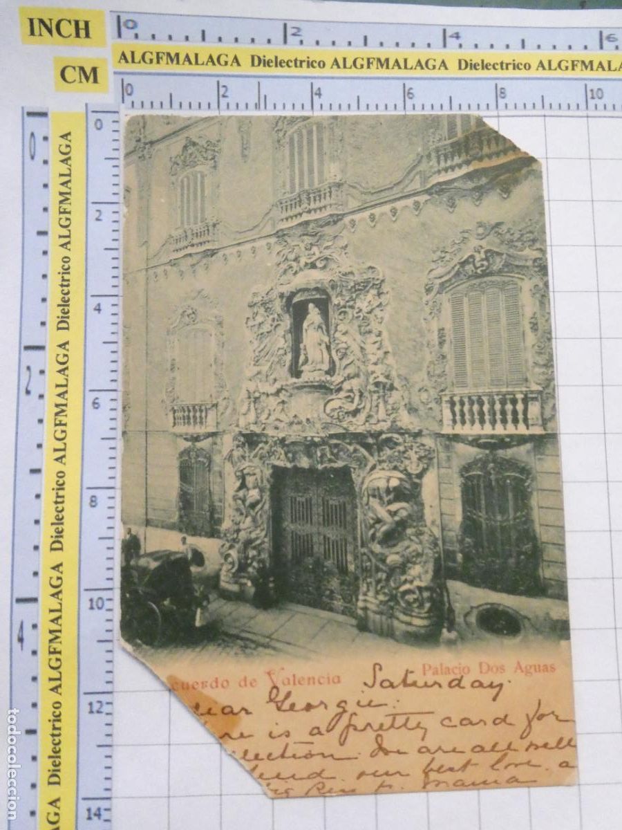 Postales: POSTAL DE VALENCIA. SIGLO XIX - 1905. PALACIO DOS AGUAS. 2641