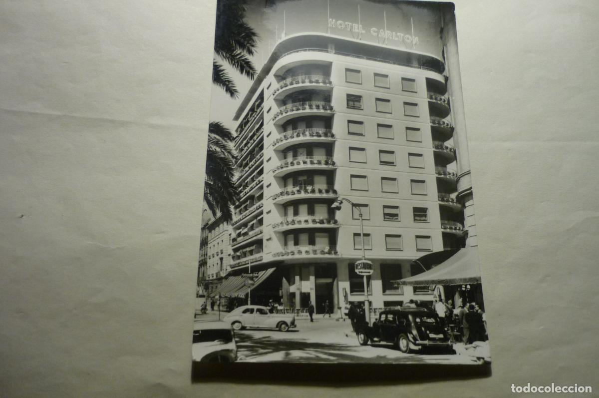 Postcards: postal alicante hotel carlton circulada