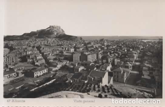 Postkarten: ALICANTE ESCRITA VISTA