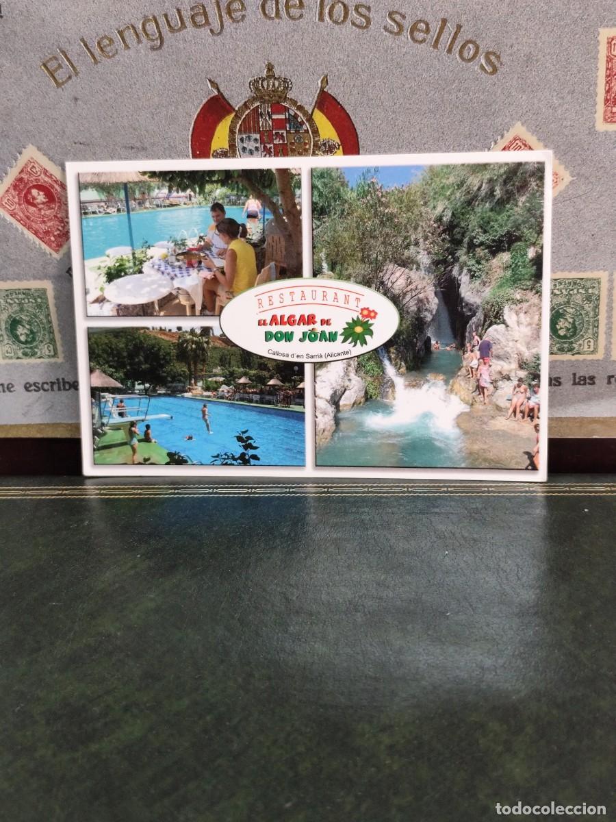 Postales: P6330 Postal Restaurant el Algar de Don Joan Callosa d'en Sarria