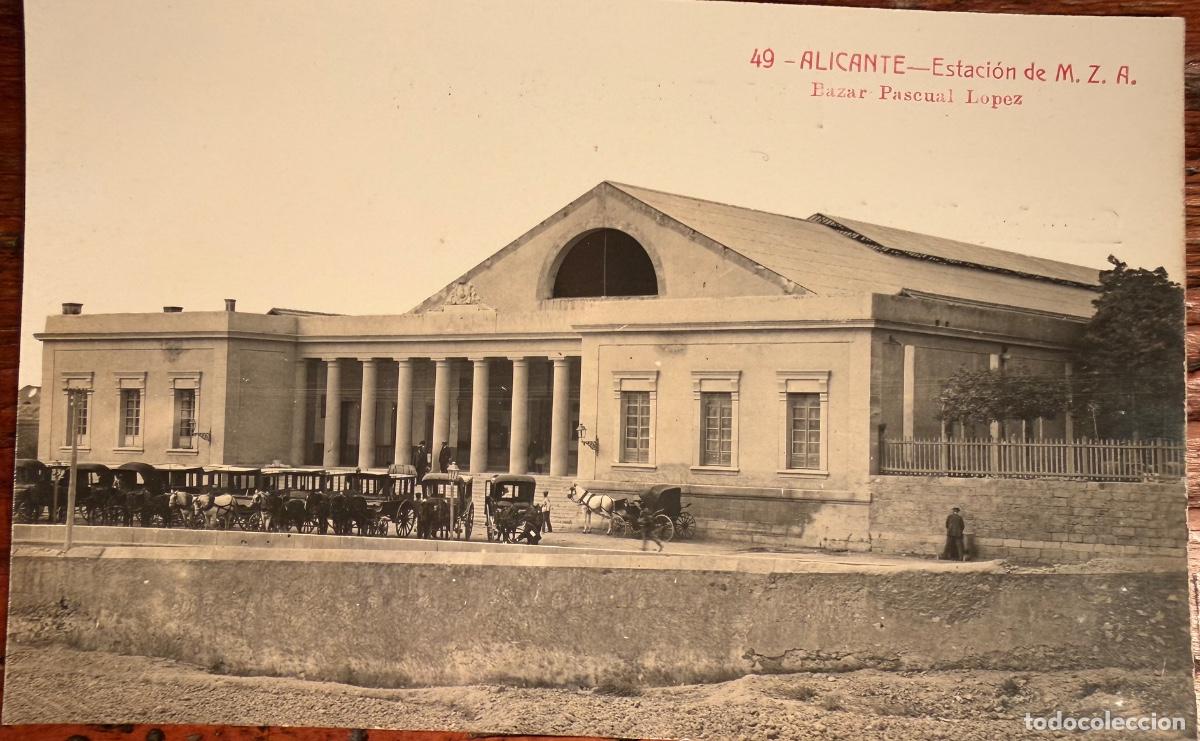Postais: POSTAL ALICANTE N&ordm;49 ESTACI&Oacute;N DE M.Z.A