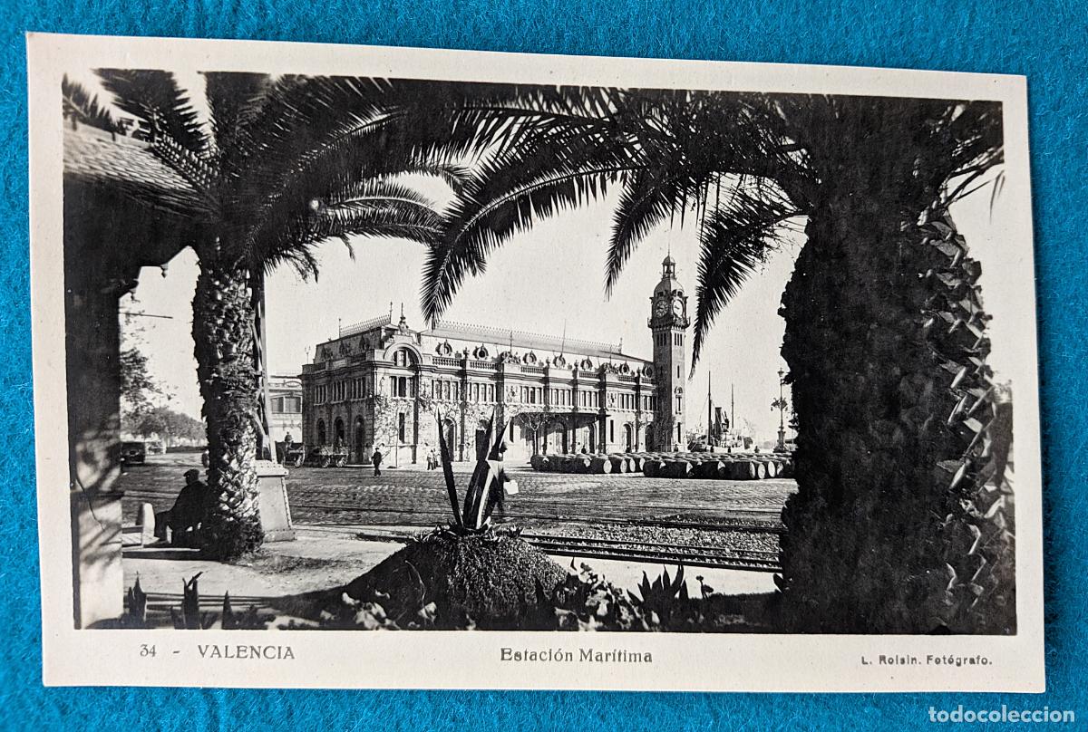 Postais: RW POSTAL VALENCIA ESTACION MARITIMA P1846