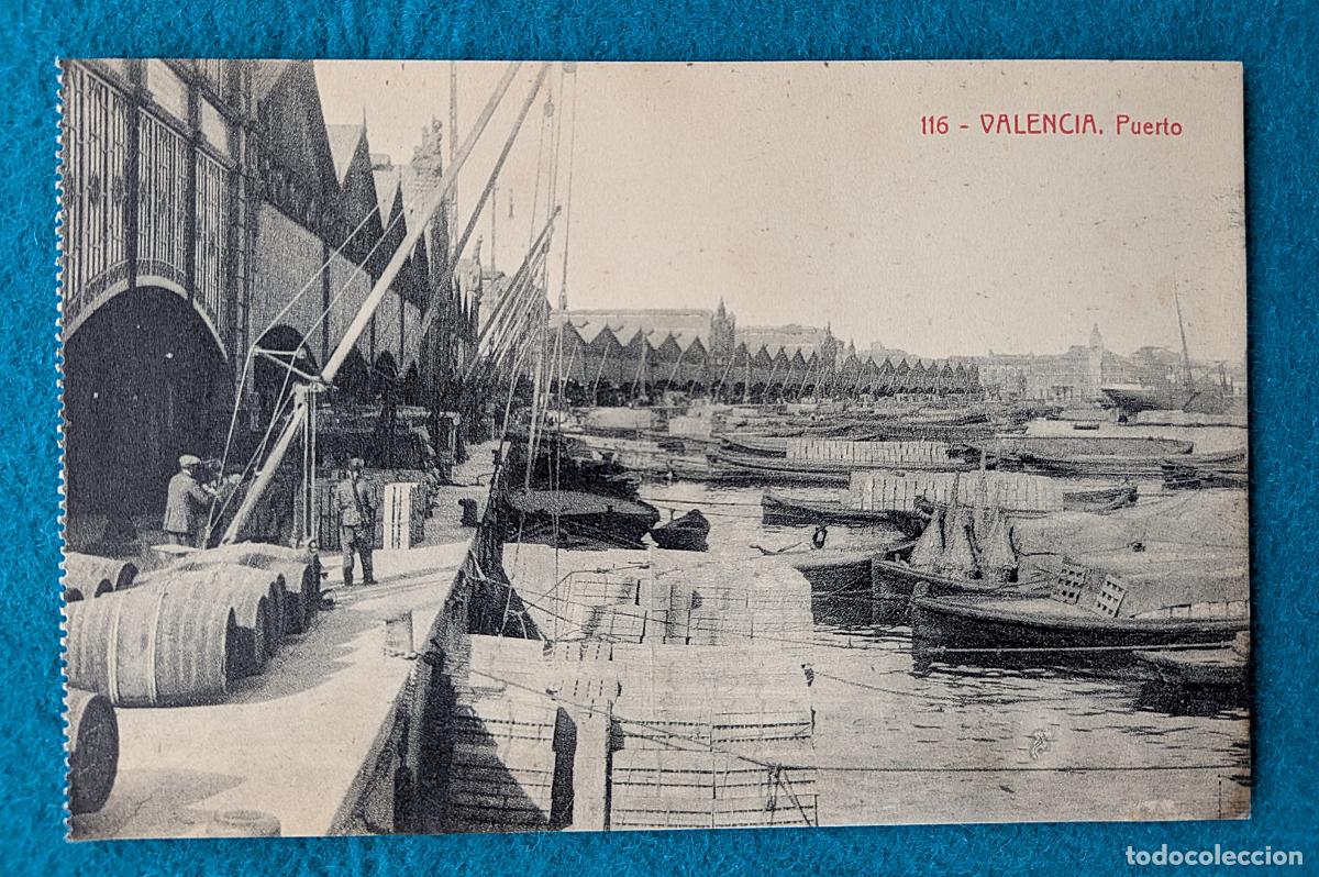 Postales: RW POSTAL VALENCIA PUERTO P1856