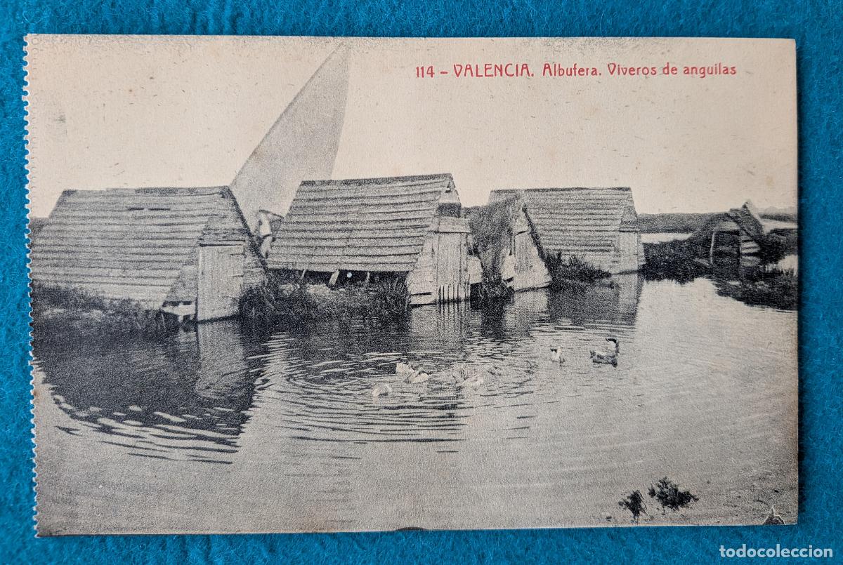 Postales: RW POSTAL VALENCIA ALBUFERA VIVEROS DE ANGUILAS P1861