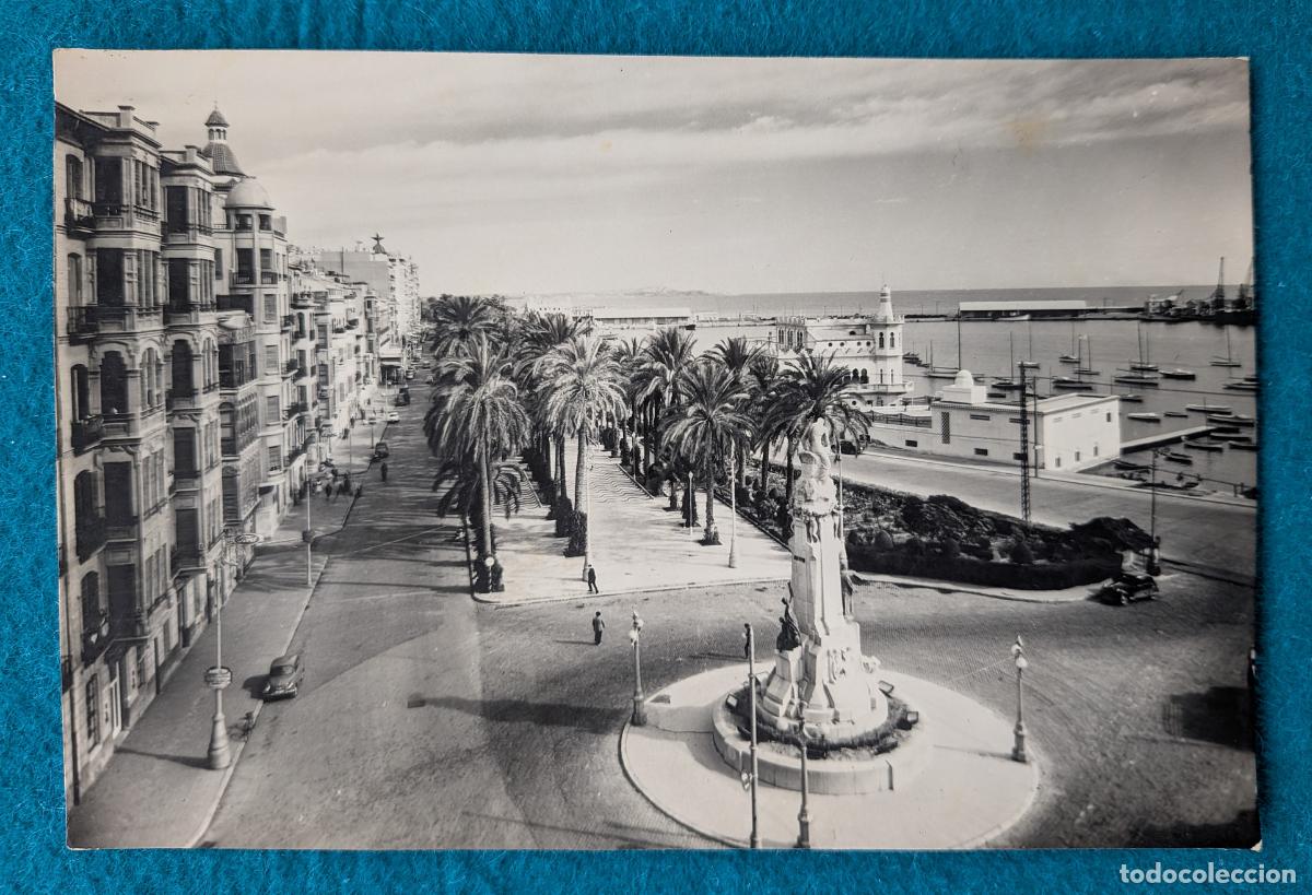 Postales: RW POSTAL ALICANTE EXPLANADA Y ESTATUA DE CANALEJAS P1906