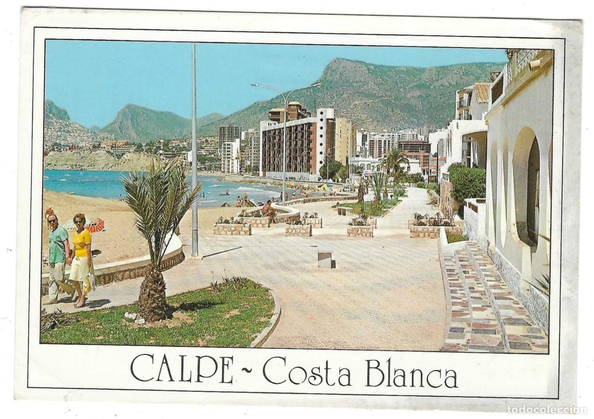 Postales: Postal Calpe. Alicante. Paseo Mar&iacute;timo. ref. 7-alicante50