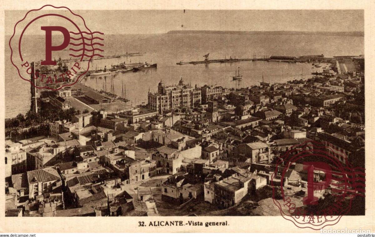 Postales: ALICANTE. VISTA GENERAL.