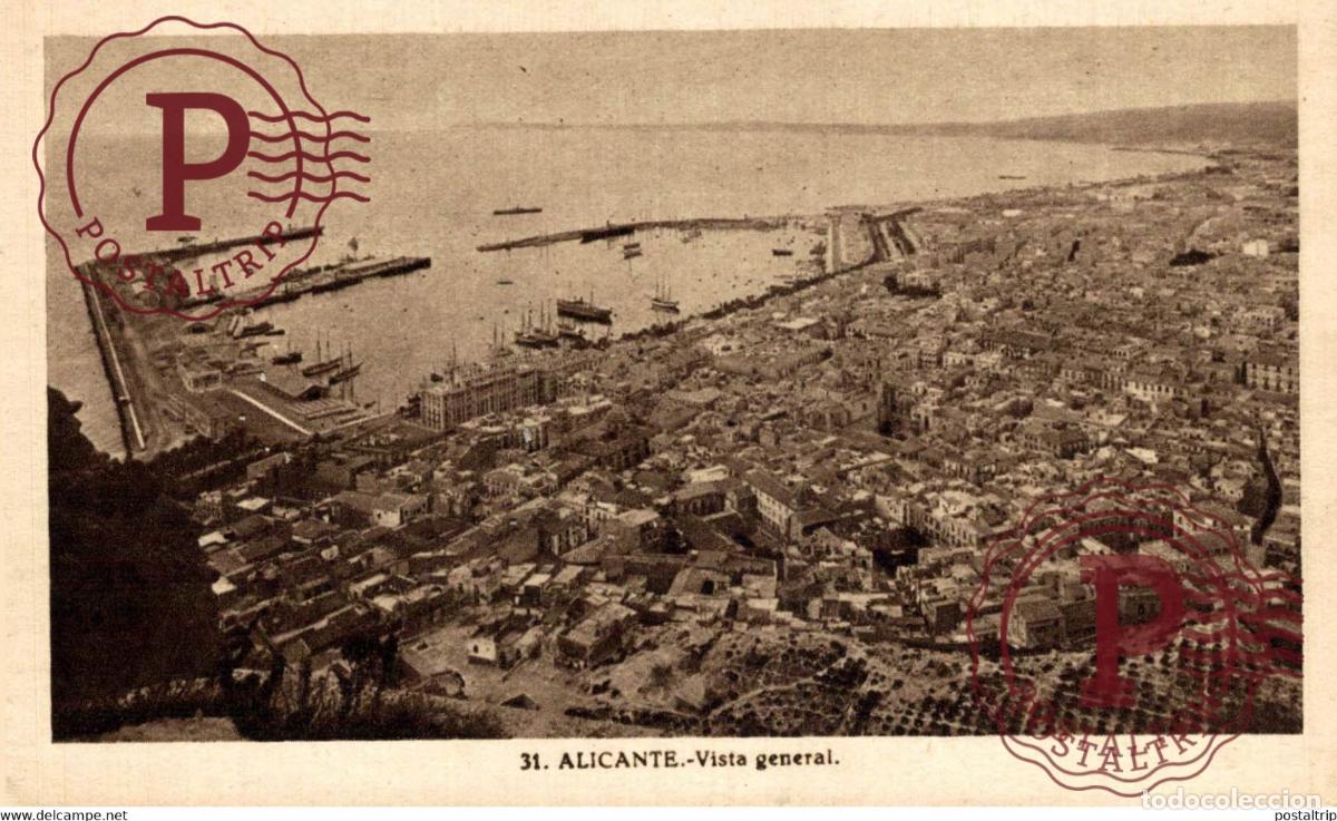Postales: ALICANTE. VISTA GENERAL.