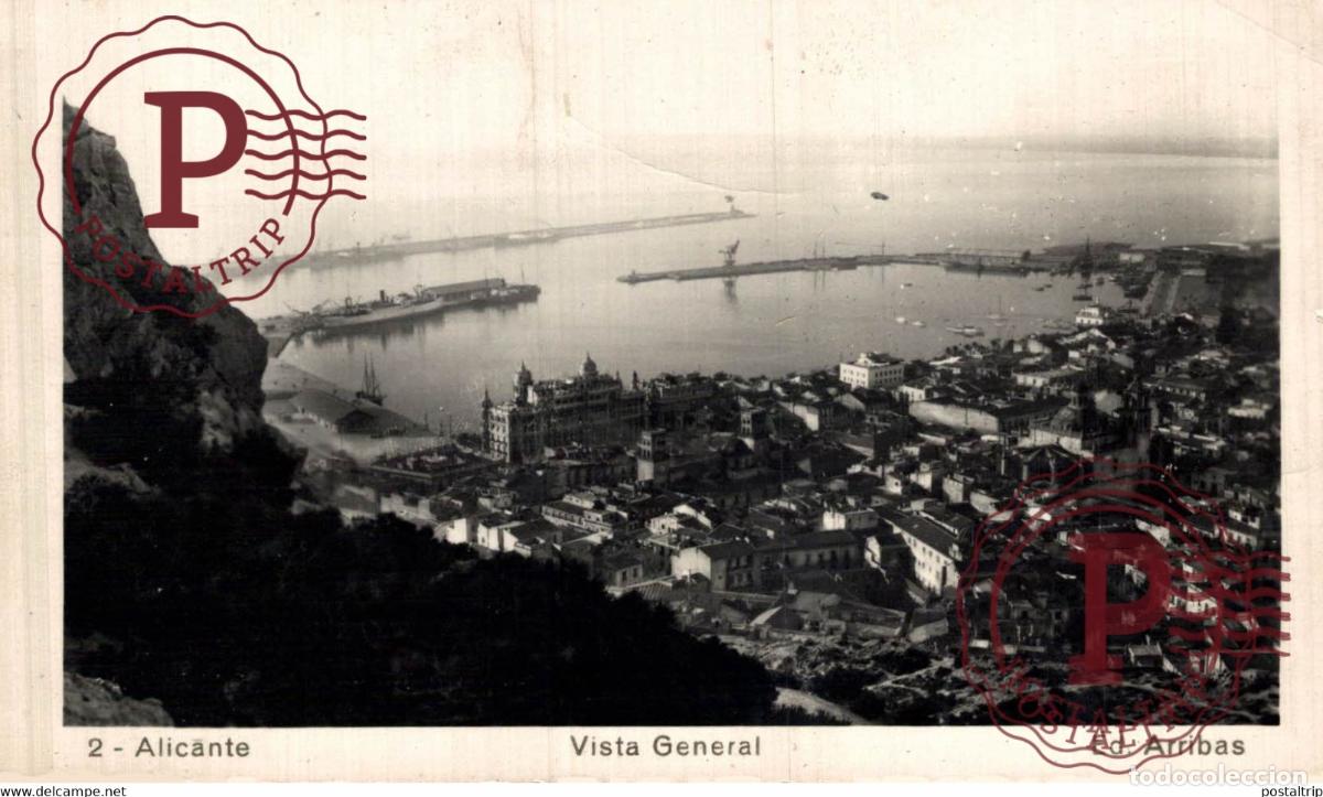 Postales: ALICANTE. VISTA GENERAL.