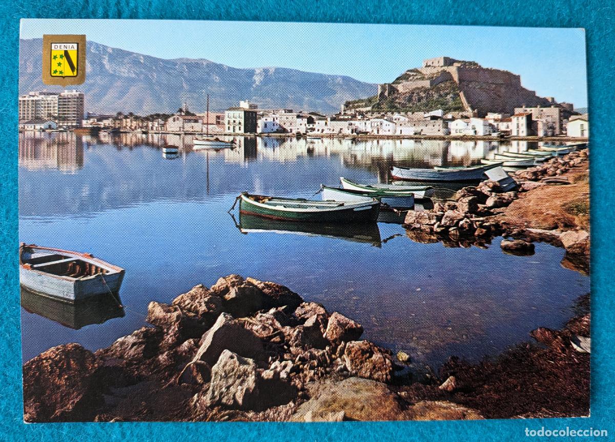 Postales: RW POSTAL DENIA ALICANTE PUERTO Y CASTILLO P1923