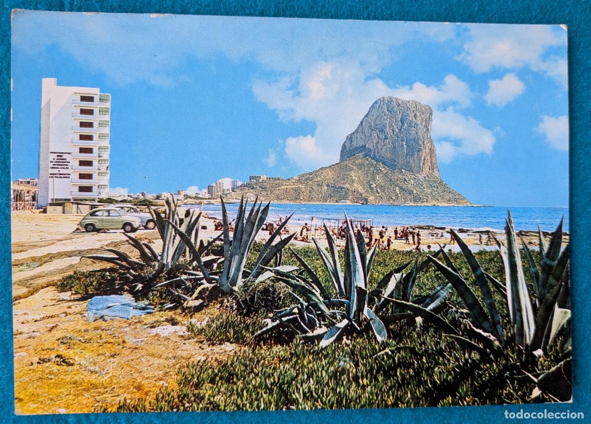Postales: RW POSTAL CALPE ALICANTE PE&Ntilde;ON DE IFACH P1925
