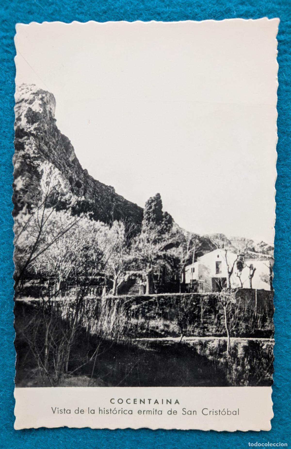 Postales: RW POSTAL CONCENTAINA ALICANTE VISTA DE LA HISTORICA ERMITA DE SAN CRISTOBAL P1936