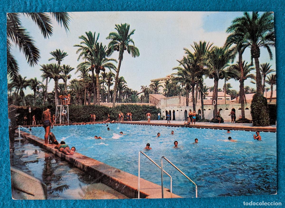 Postales: RW POSTAL ELCHE ALICANTE PISCINA LLICITANA P1949