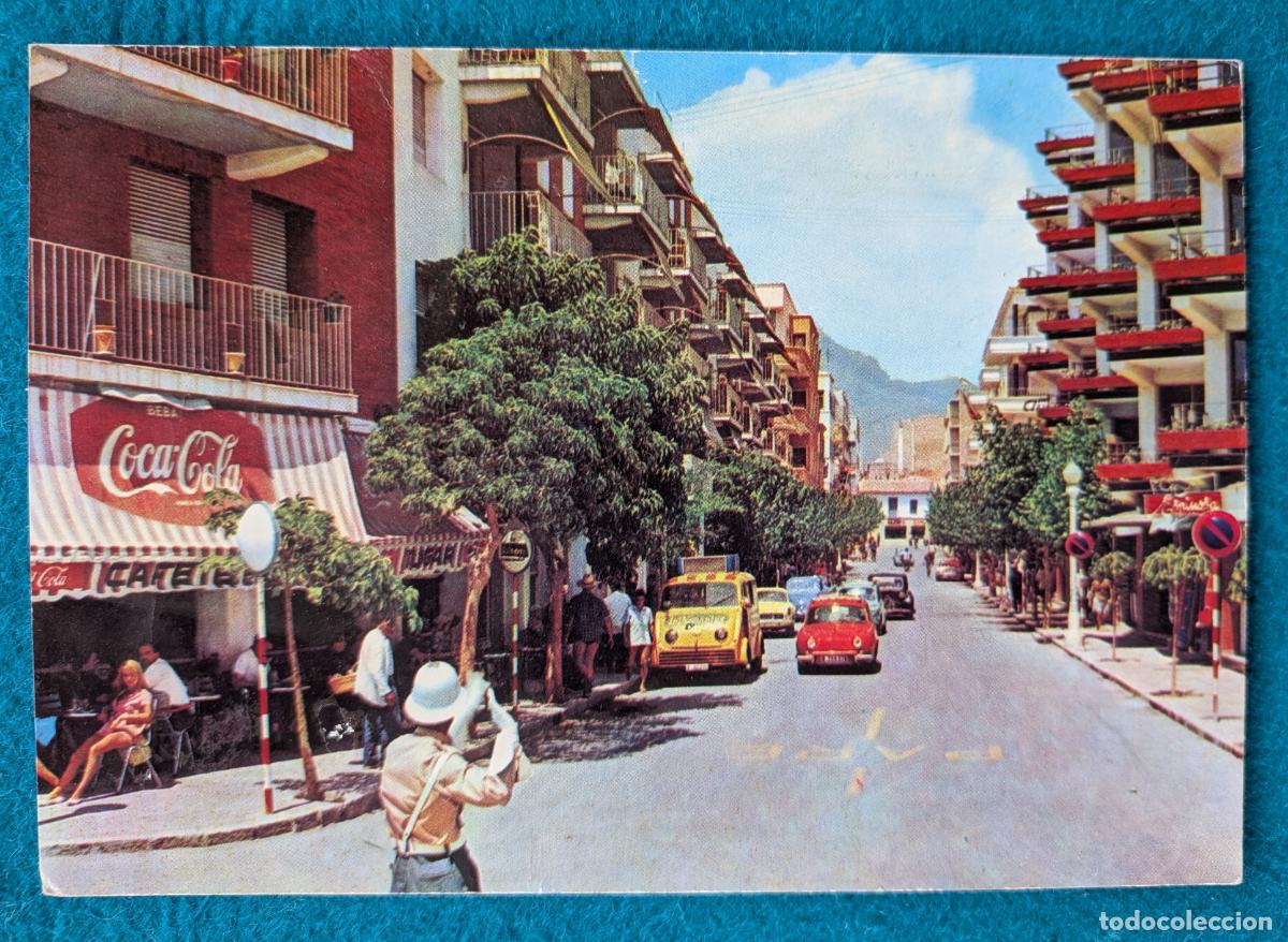 Postales: RW POSTAL BENIDORM ALICANTE AVENIDA DE MARTINEZ ALEJOS P1956