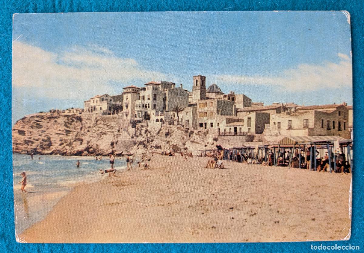 Postales: RW POSTAL BENIDORM ALICANTE VISTA PARCIAL Y PLAYA P1960