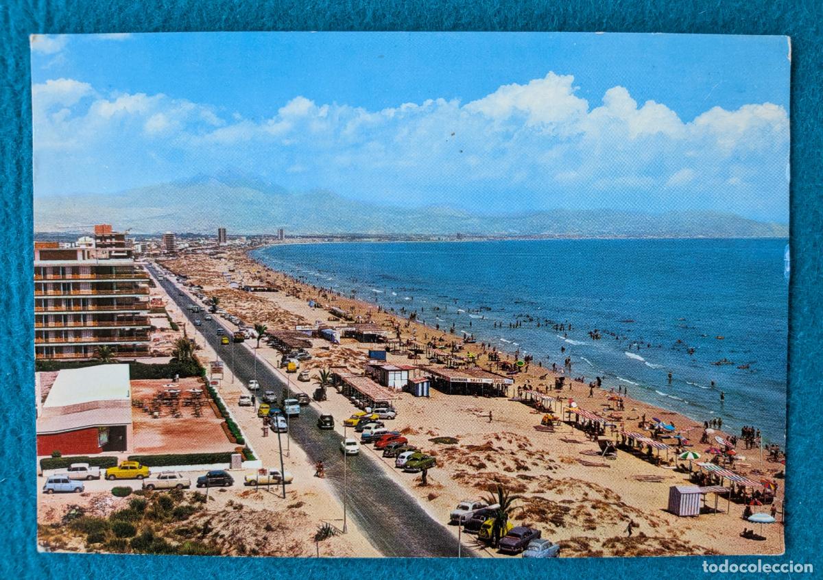 Postales: RW POSTAL ALICANTE PLAYA SAN JUAN VISTA GENERAL P1976