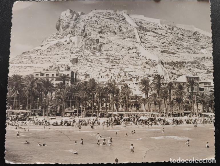 Postales: ALICANTE, PLAYA DEL POSTIGUET, POSTAL ANTIGUA