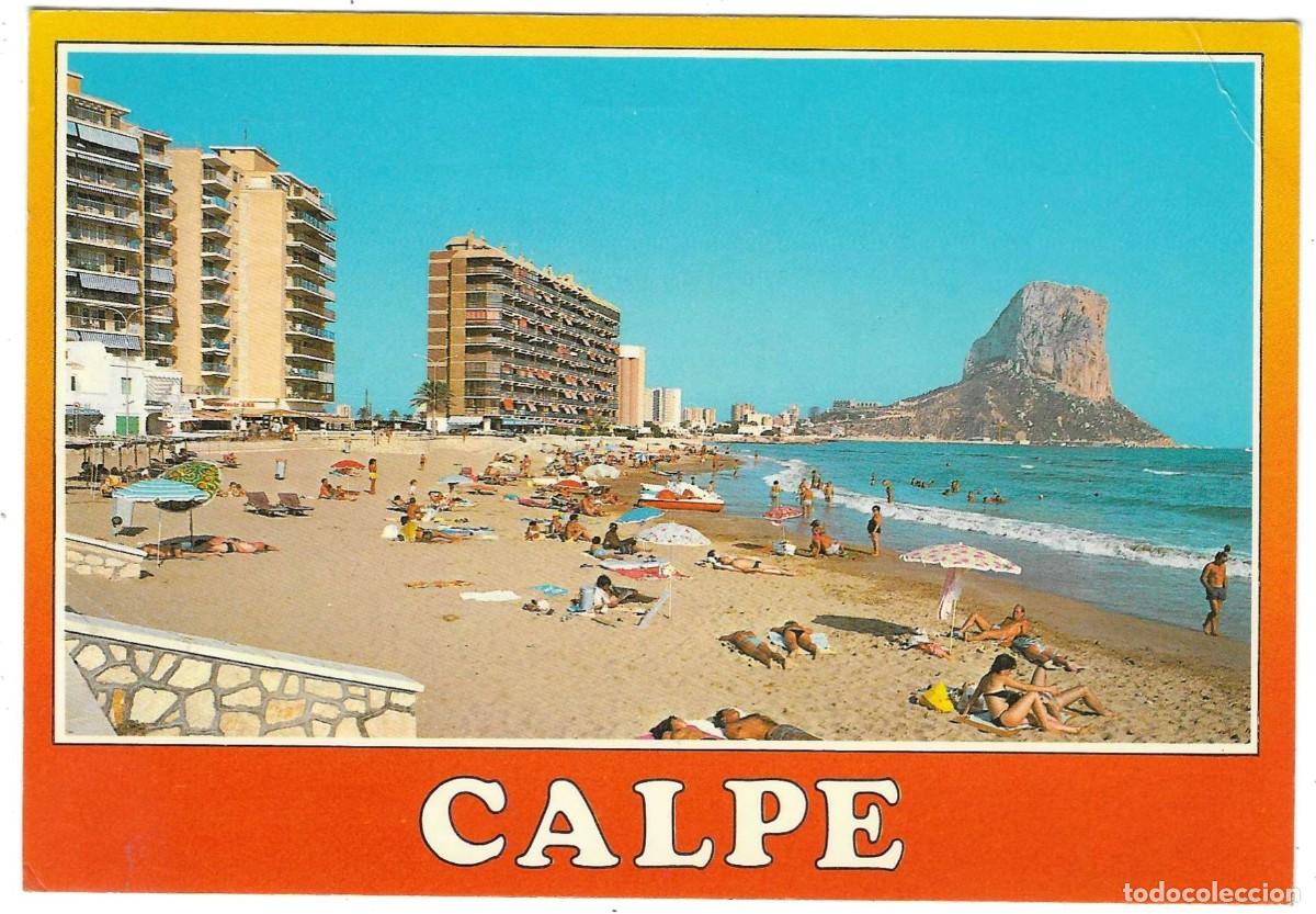 Postales: Postal Calpe. Alicante. Playa de Poniente. ref. 7-alicante61