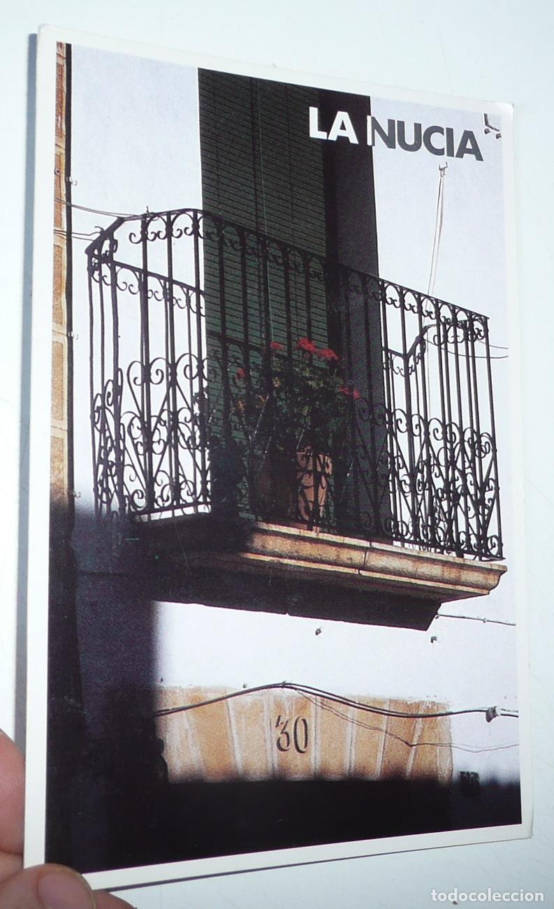 Postales: Postal de La Nucia, Valencia Balc&oacute;n (escrita)