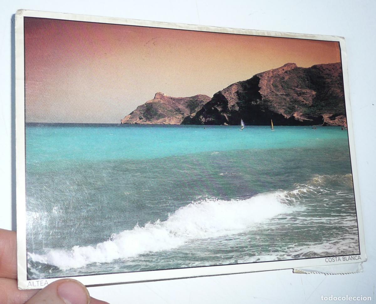 Postales: Postal Costa Blanca Altea. (Murillo y Prado AG-6). Circulada en 1988.