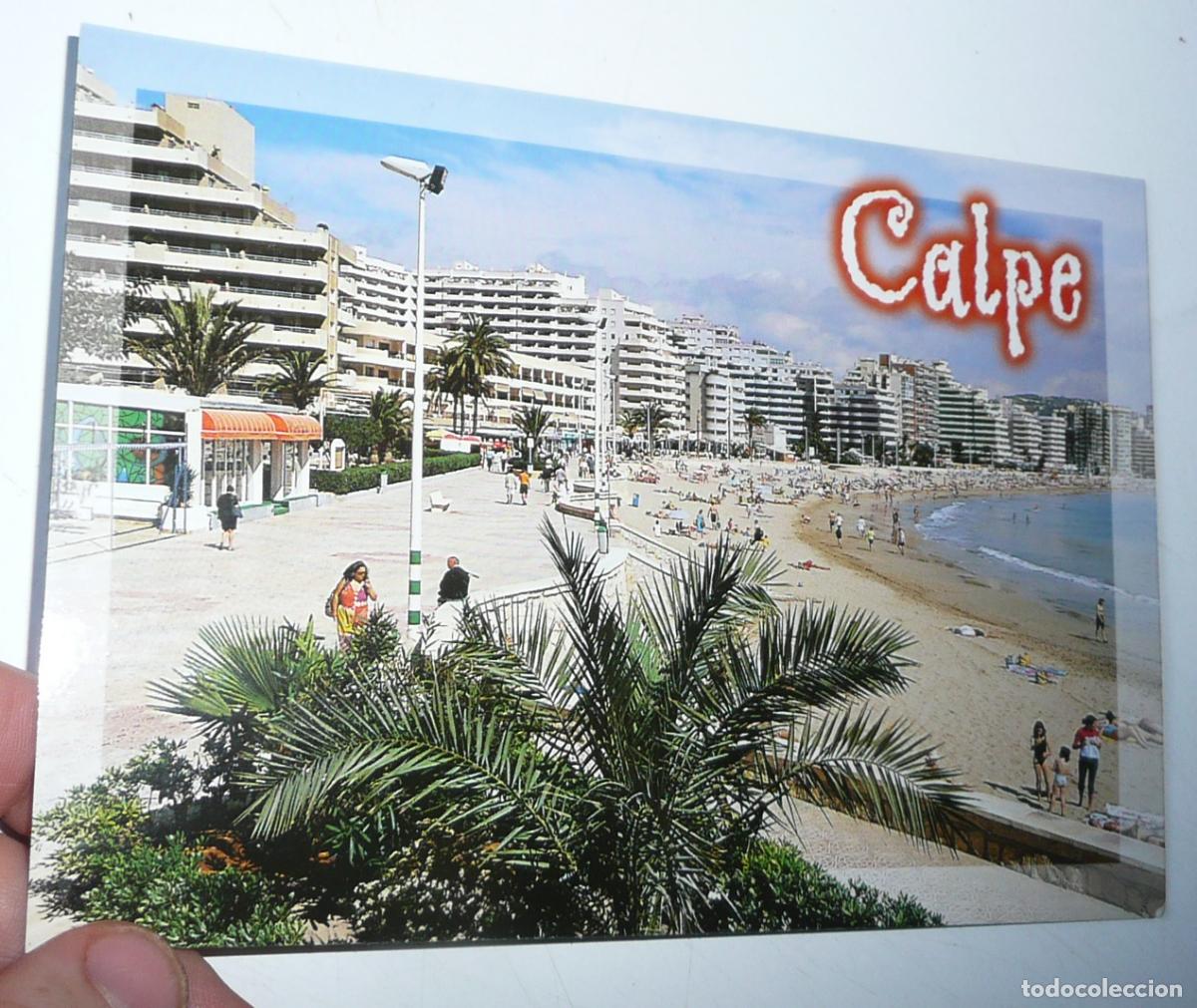 Postales: Postal Costa Blanca Calpe Playa de la fosa N&ordm; 4302. Sin circular.