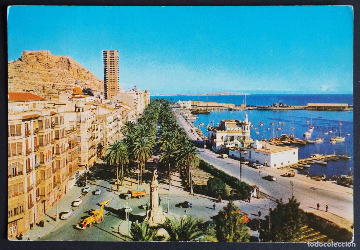 Postales: POSTAL DE ALICANTE: VISTA PARCIAL DEL PUERTO
