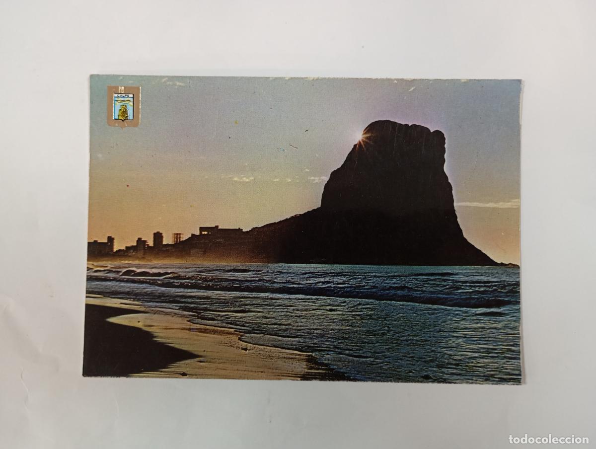 Postales: POSTAL DE CALPE. ALICANTE. PE&Ntilde;&Oacute;N DE IFACH. TDKP30J
