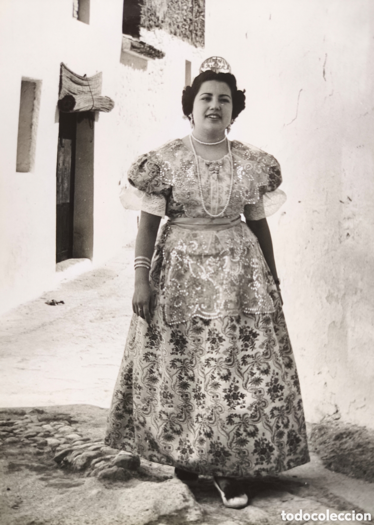 Postales: MONTESA FALLERA POSTAL FOTOGR&Aacute;FICA FOTOGRAF&Iacute;A ARXIU CUY&Aacute;S VAL&Egrave;NCIA C. 1955