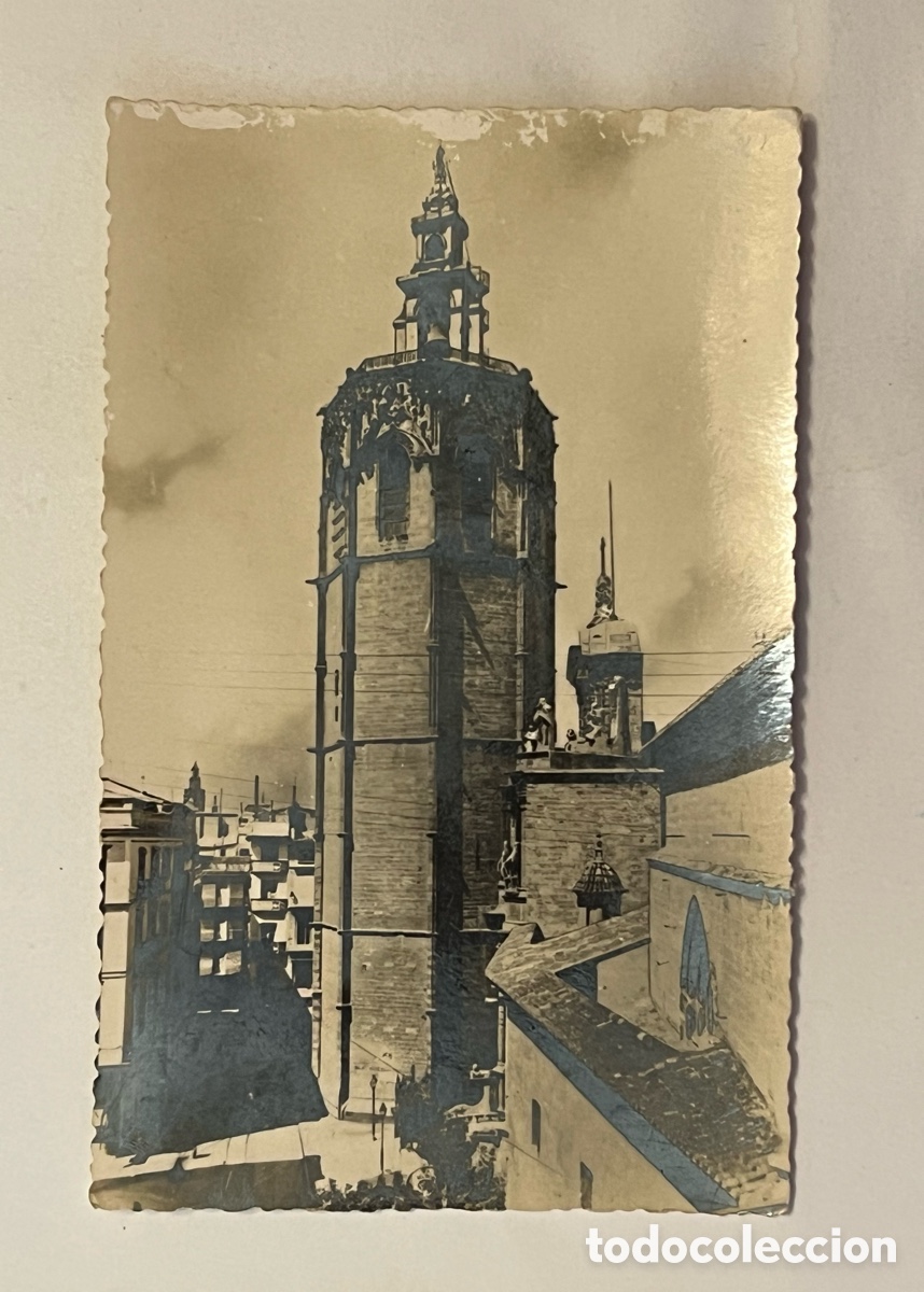 Postales: VALENCIA. Postal No.115, Miguelete.. Ediciones JDP (a.1953) circulada a Tabernes Blanques,