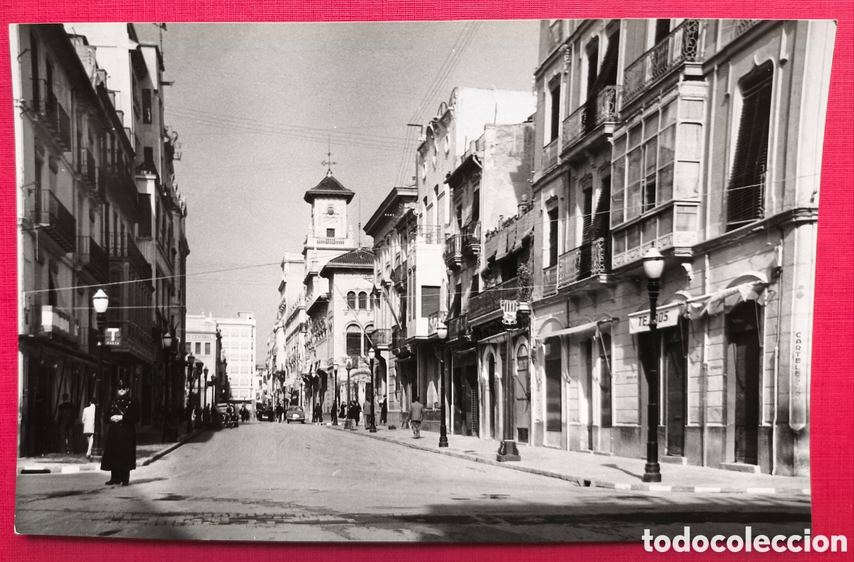 Postales: CASTELL&Oacute; CARRER FRATERNITAT POSTAL FOTOGR&Aacute;FICA FOTOGRAF&Iacute;A ARXIU CUY&Aacute;S CASTELL&Oacute;N C. 1955