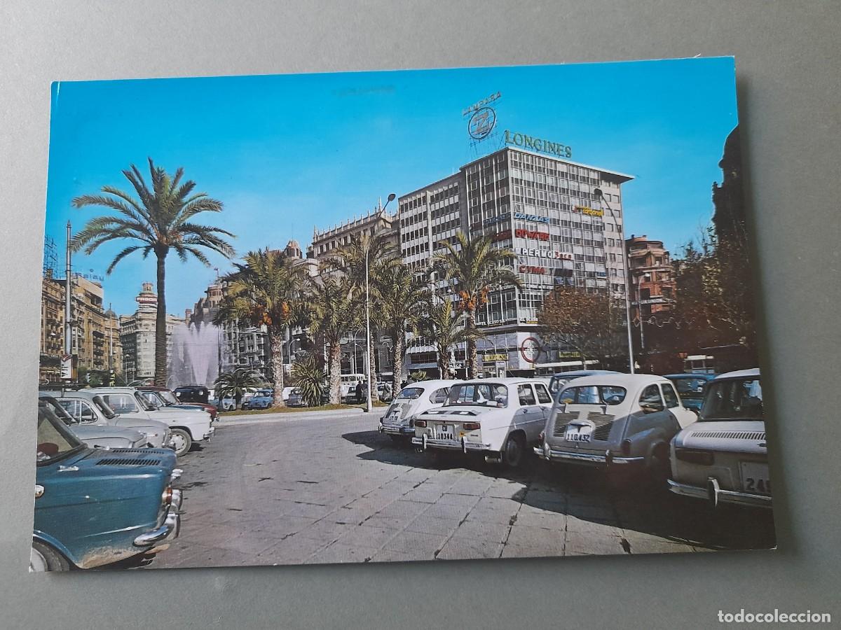 Postales: Postal valencia -1021- plaza del caudillo, Velasco a&ntilde;os 60/70 aprox
