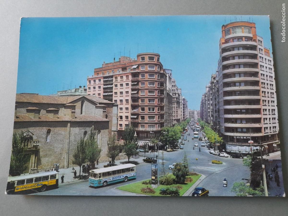 Postales: Postal valencia -19, n&deg;175- plaza san agustin, zerkowitz a&ntilde;os 60/70 aprox