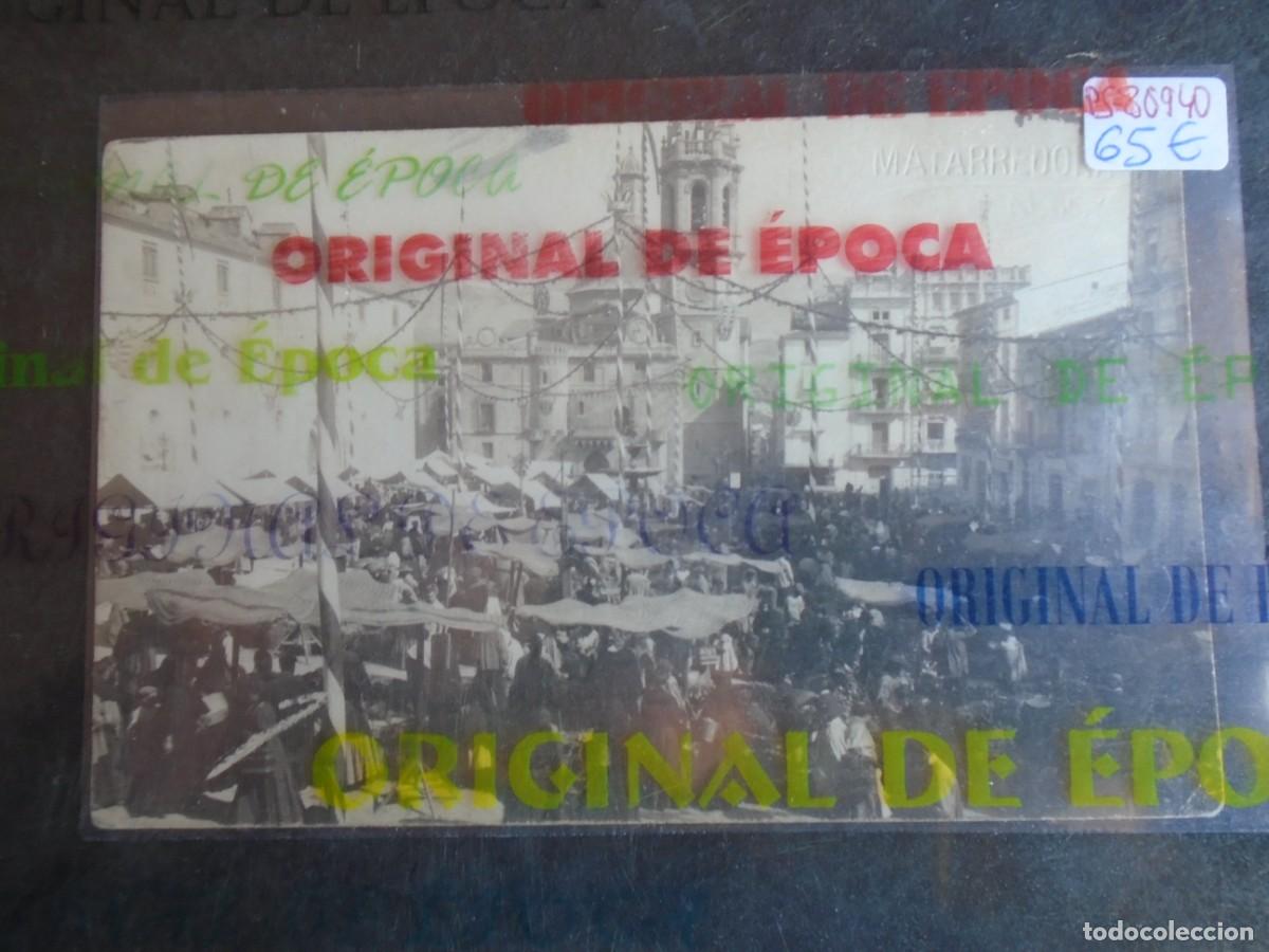 Postales: (PS-80940)POSTAL FOTOGRAFIA DE ALCOY-MERCADO.FOTO MATARREDONA